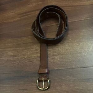 EDDIE BAUER Genuine Leather Brown Belt size Large